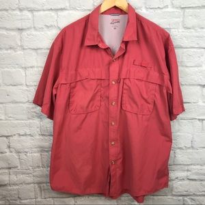 Izod Surfcaster Vented Shirt Outdoor Fishing A10